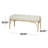 Dayzia Velvet Upholstered Bench-103101949-103101948