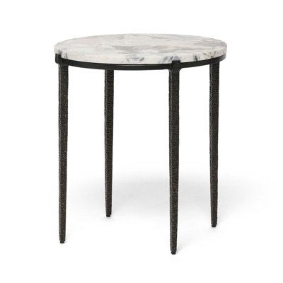 Como Marble Top End Table