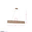 Luminaire suspendu 6 lumières Flow