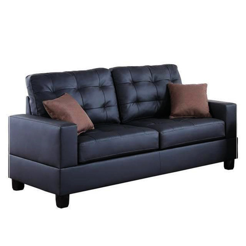 Mckade 72'' Faux Leather Loveseat