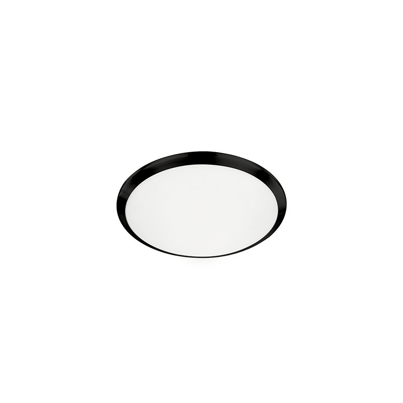 Malta 1 - Light LED Flush Mount, Black