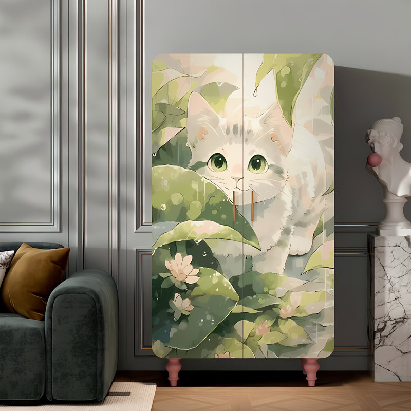 Garde-robe moderne de style français de style crème