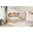 Wooden L-Shaped Daybed Corner Bed Under-Bed Drawers  With Storage Bookcase And Upholstered Headboard And USB Charging Ports For Limited Space-1351706950-1351706944