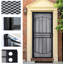 Portes grillagées en fer 36 po x 80 po