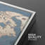 Carte du monde «Blue Global Antique Atlas-87392625-87392624-119395348