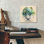  «Festive Succulents 1» par Julia Purinton, art mural en verre acrylique, 24 po x 24 po-1220284435