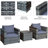 Alycen 2 - Person Patio Conversation Set with Cushions-767782459-767782460