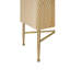 Armoire à 2 portes, armoire de rangement, armoire de rangement avec tablette réglable pour le salon
