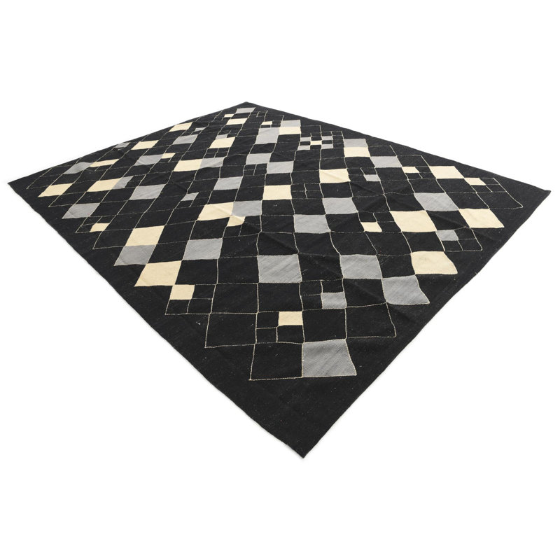 Tapis noir Noor