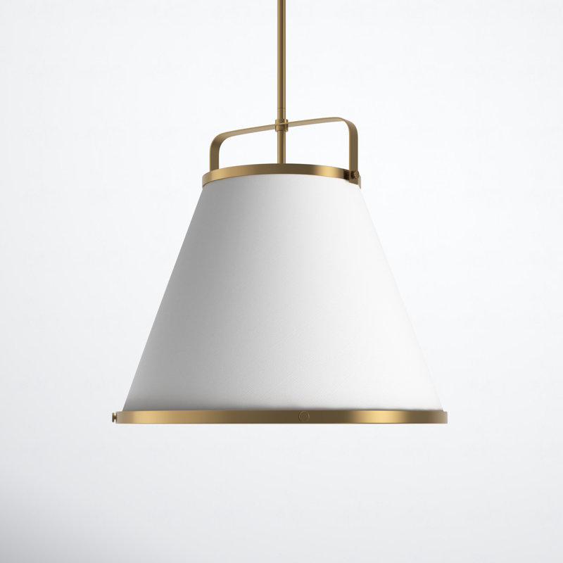 Coco 3 - Light Pendant, Lacquered Brass
