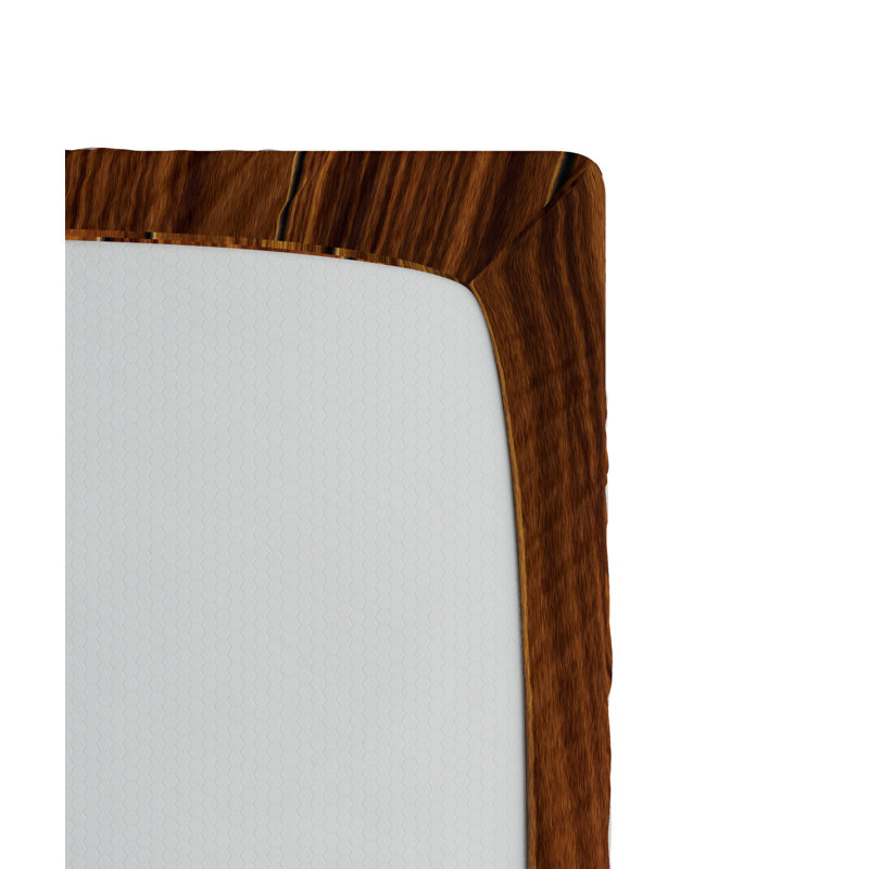 Drap-housse rayé, Drap-housse simple TG, Rayures oranges