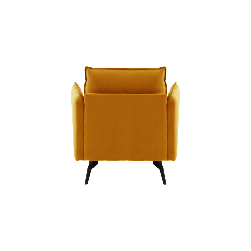 Ferrigno Upholstered Armchair, Mustard