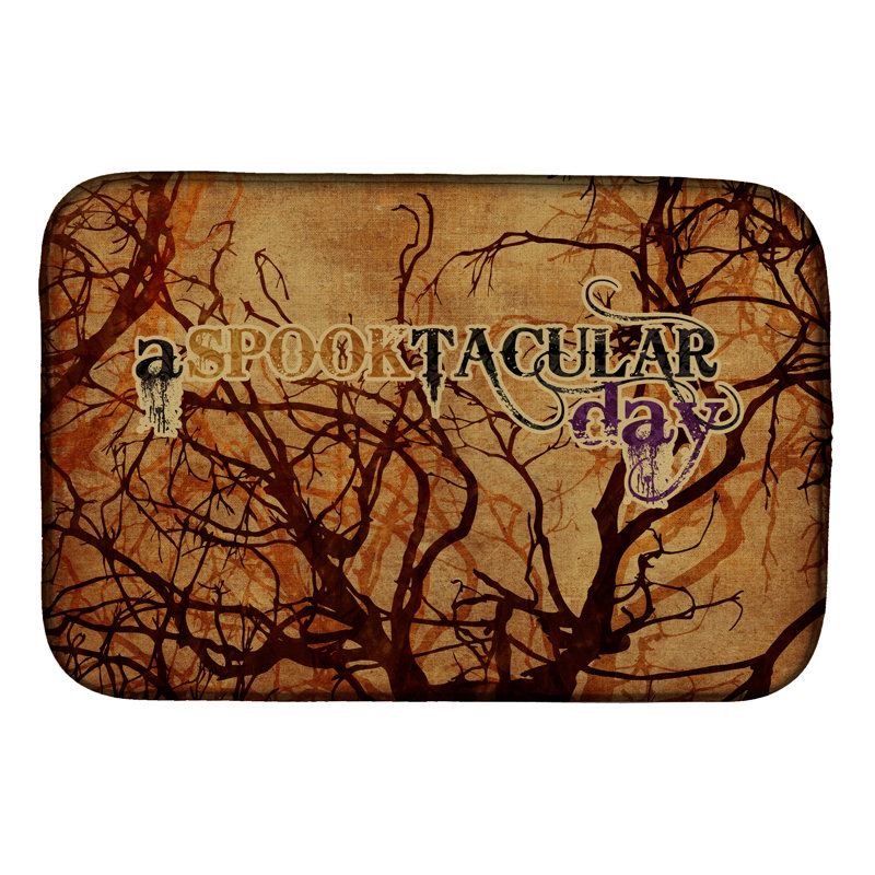 Tapis de séchage macabre tacular day halloween