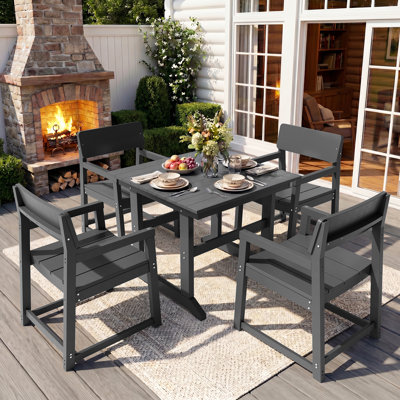 5 Piece Outdoor Dining Set