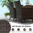 Nahtanha 6-Person Metal Patio Dining Set-124291706