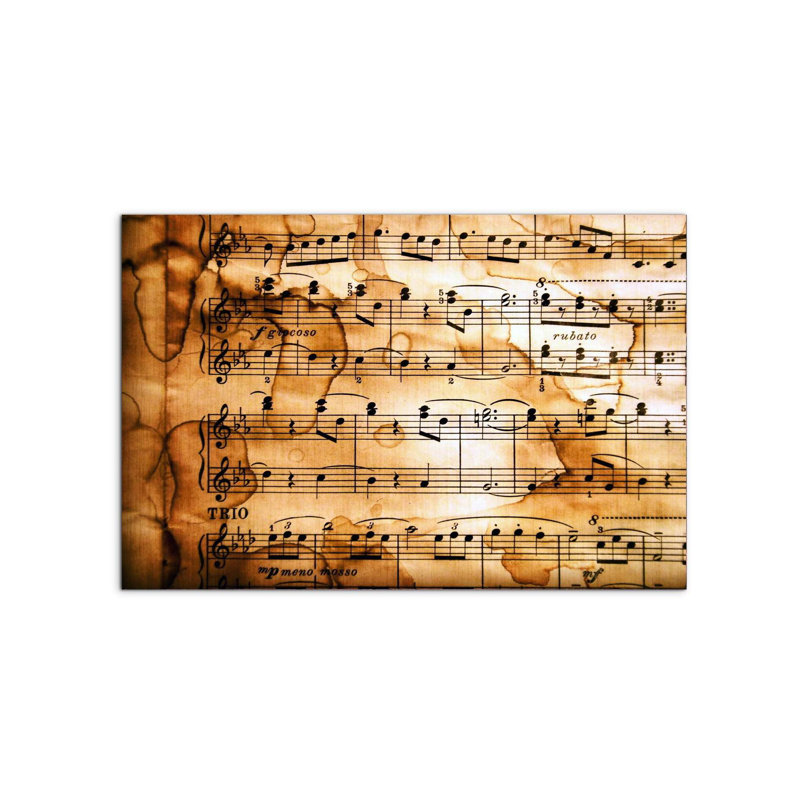 Music by Art Studio 53×80 cm MetalArt Materic Aluminum Satin Effect, Frameless Panel, Lightweight Ready to Hang