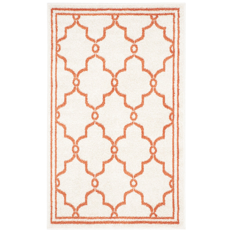 Tapis géométrique Amherst Performance, Rectangle 3 pi x 5 pi