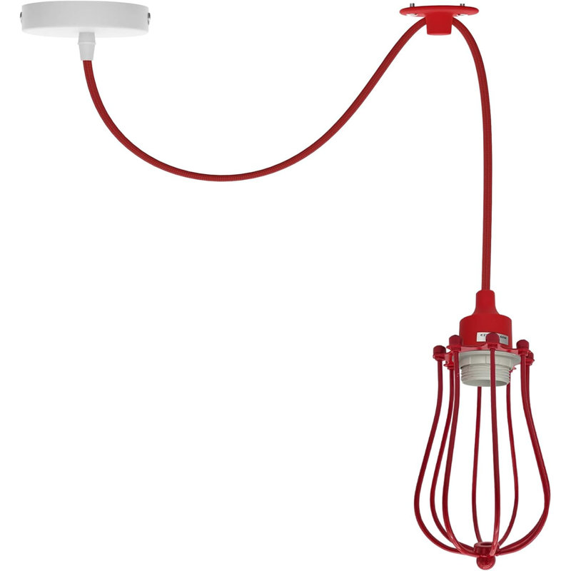 Antashia 1 - Light Red Pendant
