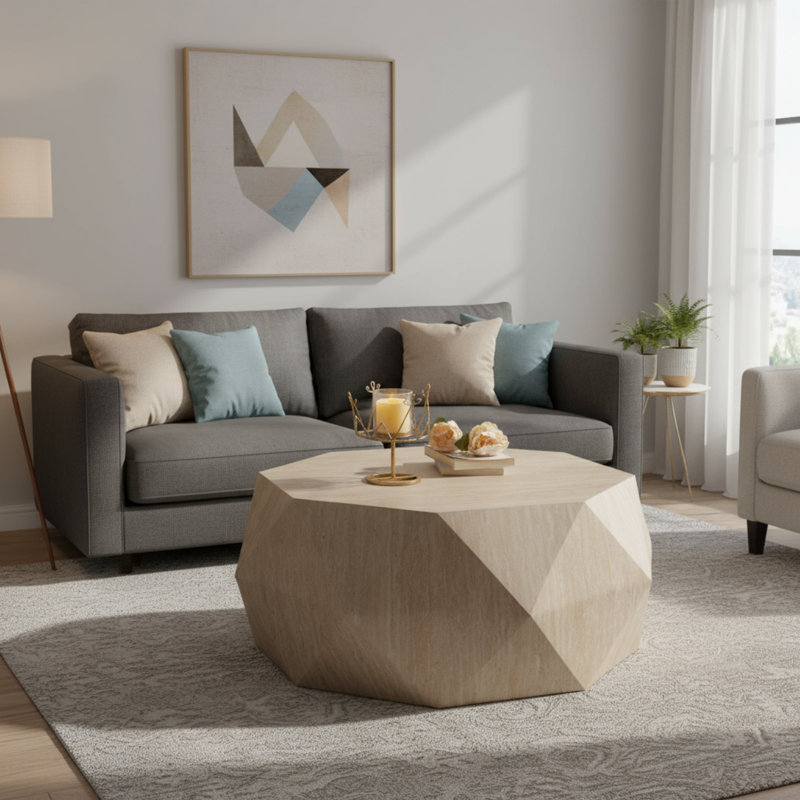 Table basse American Retro Natural Style