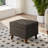 Alvena 18.5" Wide Rectangle Storage Ottoman With Tray Tops-1003995204