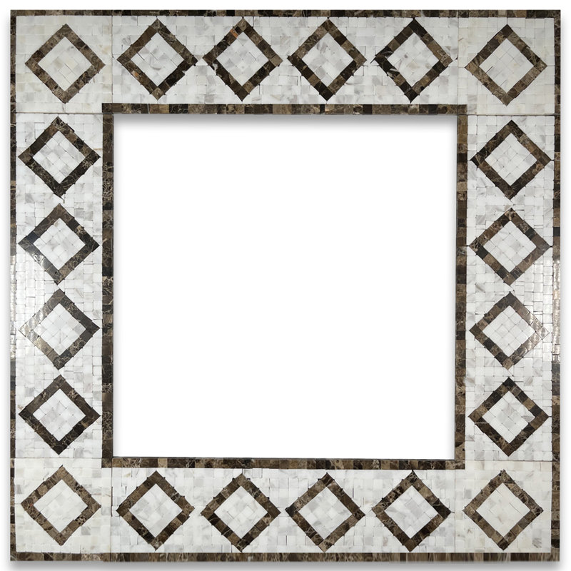 Carrelage mural en mosaïque 4 po x 14 po
