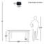 Luminaire suspendu cylindrique simple à 1 lumière Anatollo sans accessoires décoratifs ni accessoires