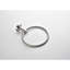 Porte-serviettes de salle de bain 9 po - Support mural en acier inoxydable nickel brossé-1940227371