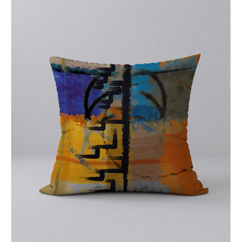 Housse de coussin carrée/insert, H 18 po x l 18 po x p 5 po