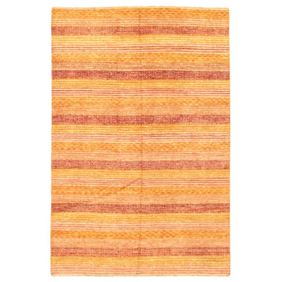 Gomer Wool Striped Indoor Rug