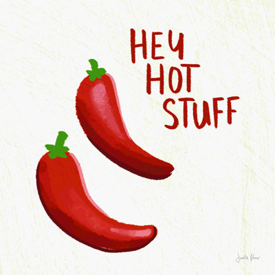 «Veggie Fun IV» par Janelle Penner - Peinture