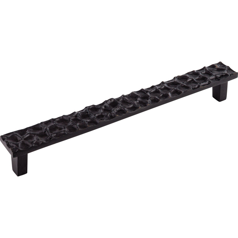 Cobblestone Bar Pull, Coal Black, 8 13/16" Center to Center