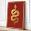 Gilded Serpent Graphic - Wrapped Canvas-2084711516-2084711514