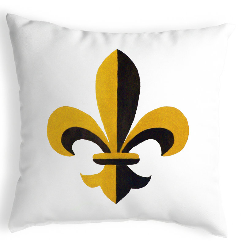  Coussin intérieur / extérieur Fleur-De-Lis