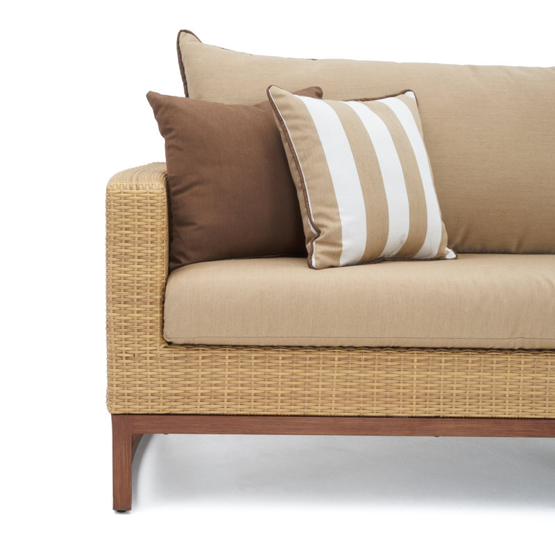 Outdoor Sunbrella Sofa Cushion Cover, 49" W x 5" D, Biege