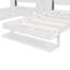Lits simples escamotables doubles avec armoires et tablettes-204657438