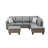 Halid Wide Sofa & Chaise with Ottoman-1589846996-1589846993