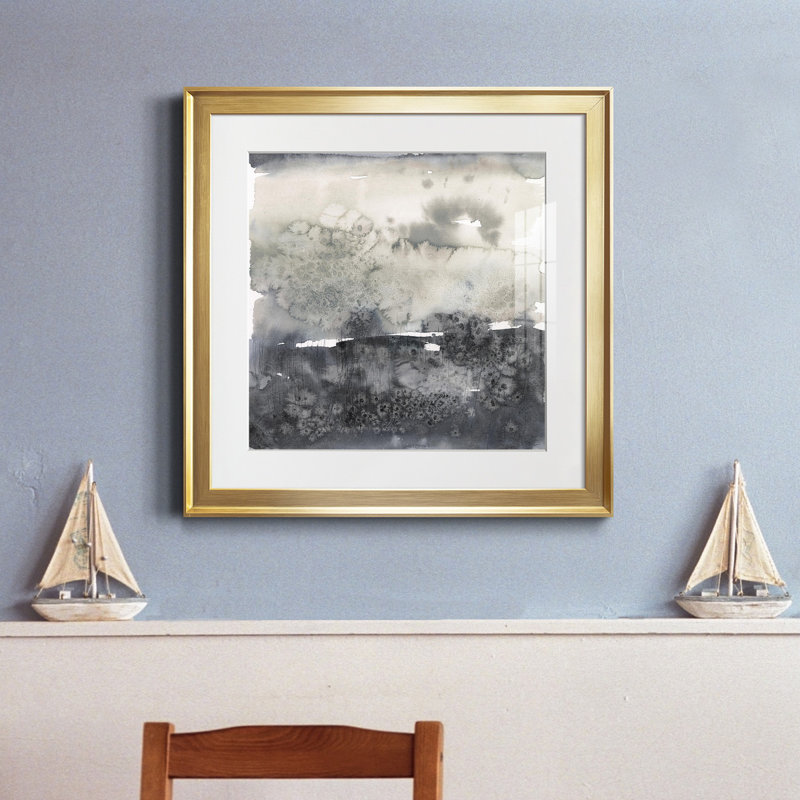 Impression encadrée Salt Horizon I-Premium - prête à être suspendue, Cadre doré, H 16 po x l 16 po x P 1 po