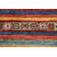 Tapis tribal Kazak fabriqué à la main 3 x 5