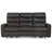 Meyah 81" Top Grain Italian Leather Match Power Reclining Sofa