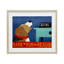 Bark'n For No Raison, reproduction d'art sous verre encadrée, conception par Stephen Huneck-2116199573-2116199571