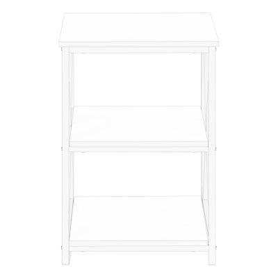 Table d'appoint polyvalente contemporaine pour le salon et la chambre à coucher, rehaussant le décor