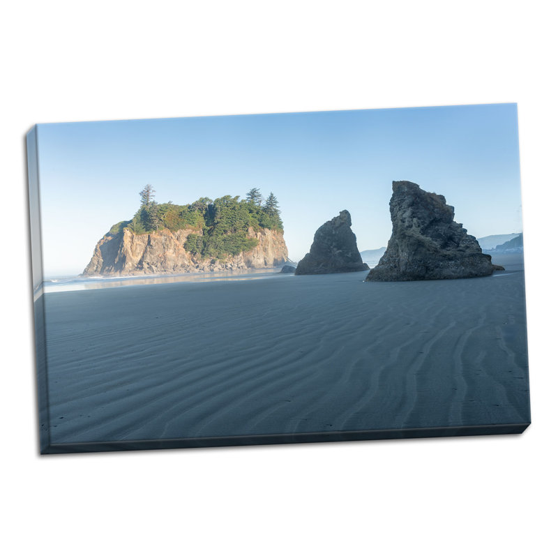 « ruby beach matin ii », reproduction de photo, H 16 po x l 24 po x P 0,75 po, Toile tendue