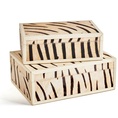 Ghyslaine Leather Decorative Box