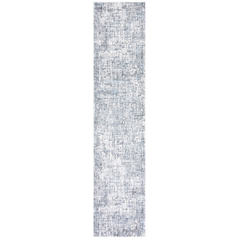 Ethellee Performance Abstract Rug, Runner 2' x 9'