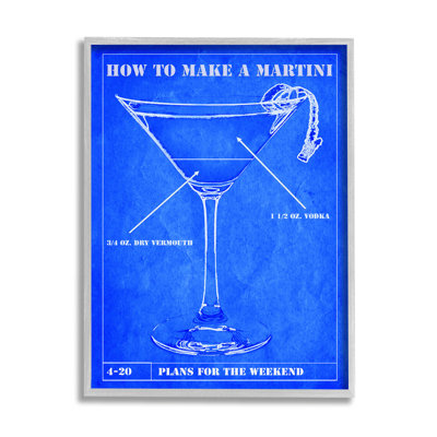 " How To Make Martini Diagram " by Marcus Jules