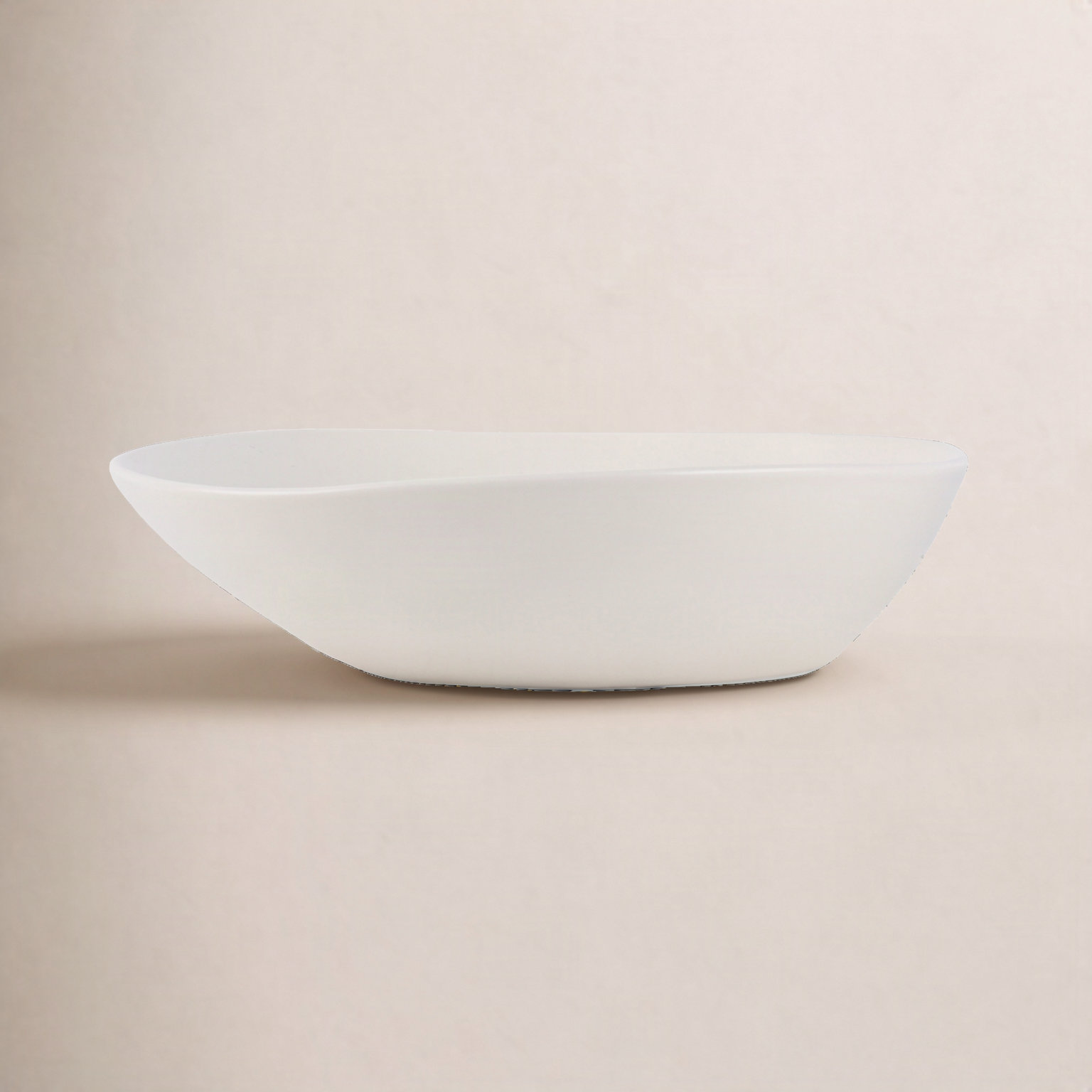 Delilah Porcelain Dessert Bowl, Cream