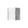 Xtrastoris 4" D Rock Wall Shower Niche with Tileable Door