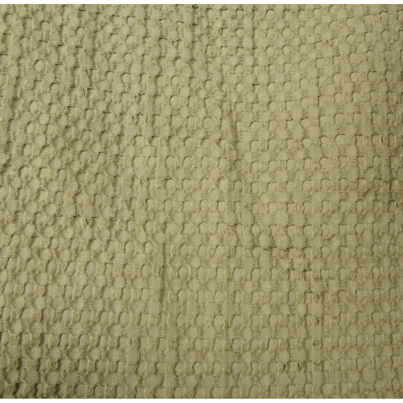 Cotton Throw Blanket, Sage Green