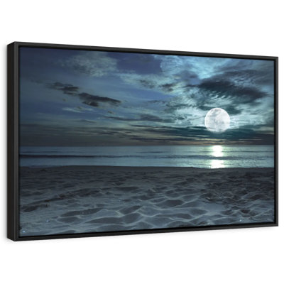 Plage "Impression sur toile Twilight Beach"