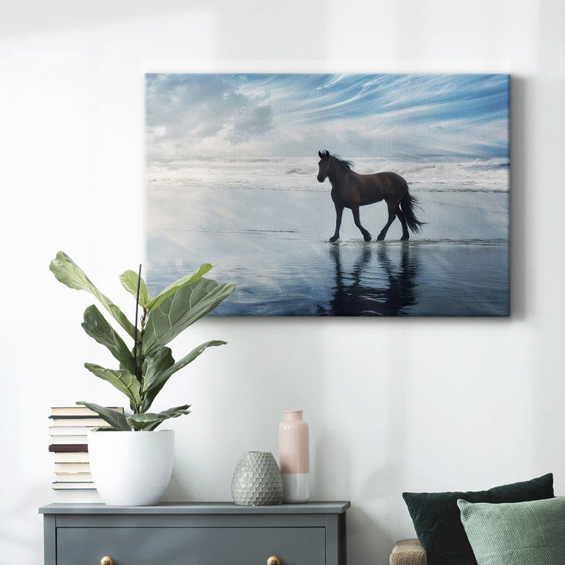 Horse Motion VI-Gallery Wrapped Canvas, 32" H x 48" W